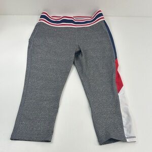 C&C California Women's Leggings Size Medium Gray Blue Polyester Spandex Workout